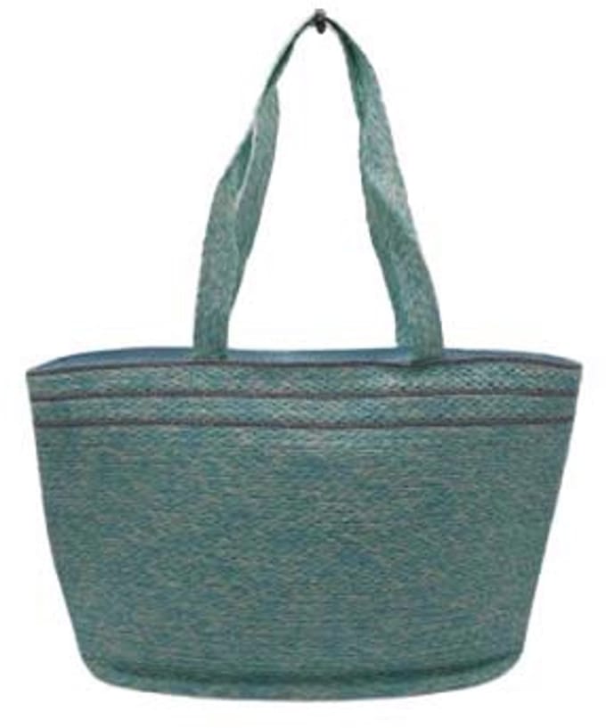 Strandtas Shopper Weekendtas Groen-Blauw