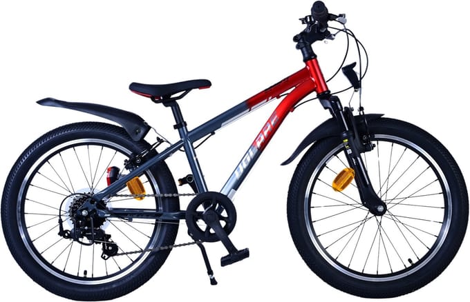 Volare XC Race Kinderfiets - 20 inch - 7 speed - Rood/Grijs