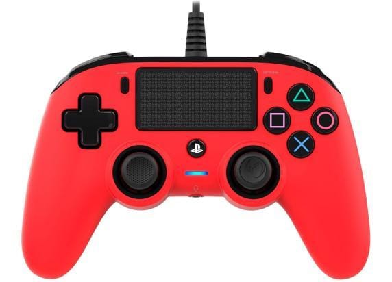 Nacon Compact Official Licensed Bedrade Controller - PS4 - Rood