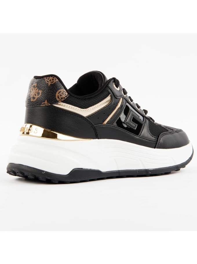 Guess Fonzi Sneakers - Dames - Zwart - Maat 39