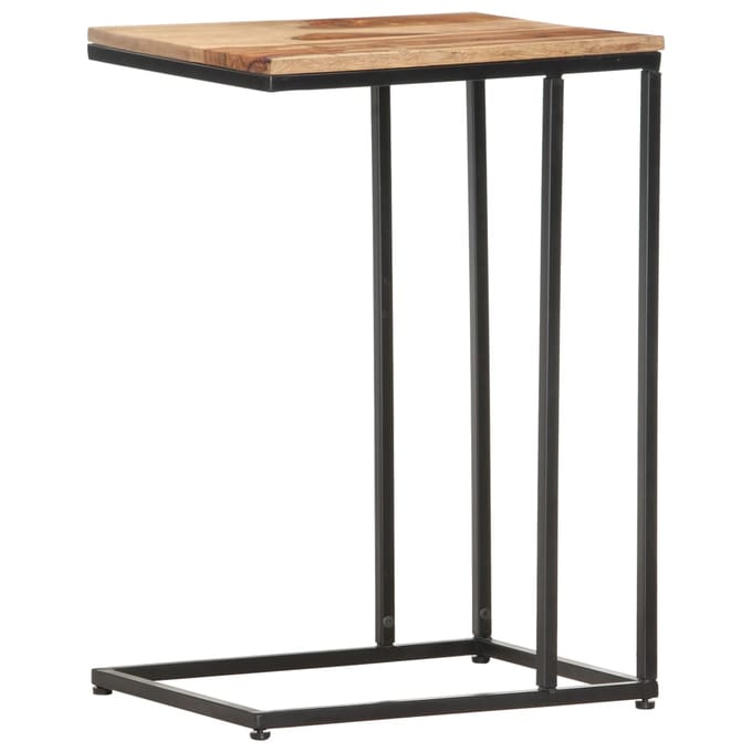 vidaXL - Bijzettafel - 35x45x65 - cm - massief - hout