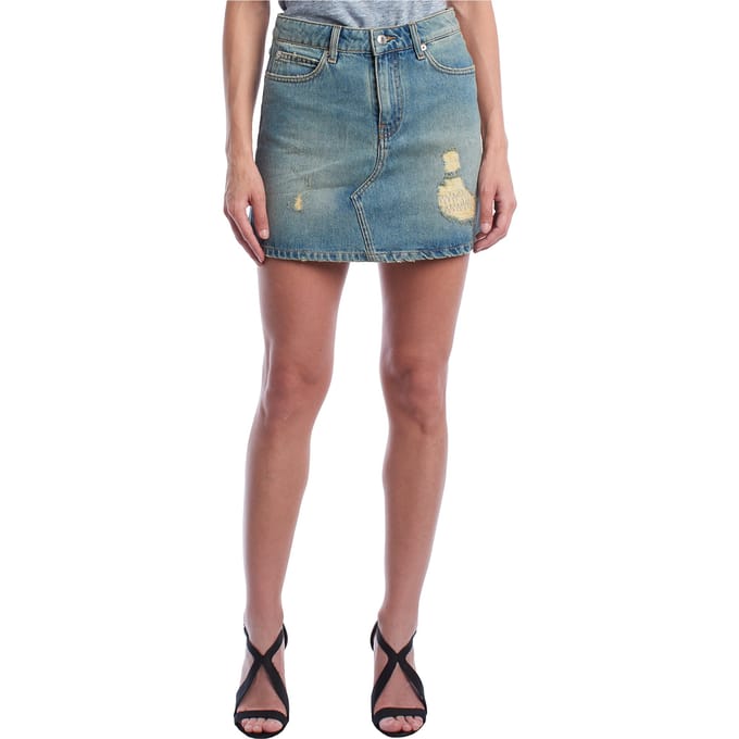Juice Destroy WWSK00010 Dames denim rok