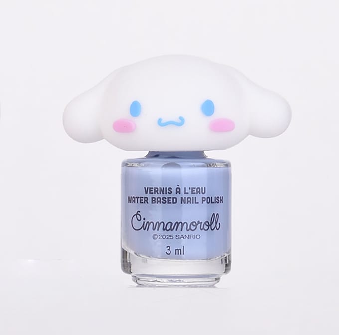 Cinnamoroll Nagellak – Kinderen Nagellak – Glitter Nagellak – Waterbasis – Afwasbaar – Vegan – 3 ml