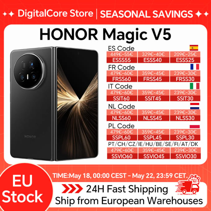 http://s.click.aliexpress.com/deep_link.htm?aff_short_key=_oCs875q&af=!!!id!!!&dp=!!!awc!!!&cn=116259&Afref=!!!sitename!!!&dl_target_url=HONOR+Magic+V5+EU-versie%2C+originele+5G-smartphone%2C+dual-HDR+OLED-scherm%2C+Snapdragon+8+Elite%2C+5820+mAh%2C+7%2C95+inch%2C+66W+SuperCharge.