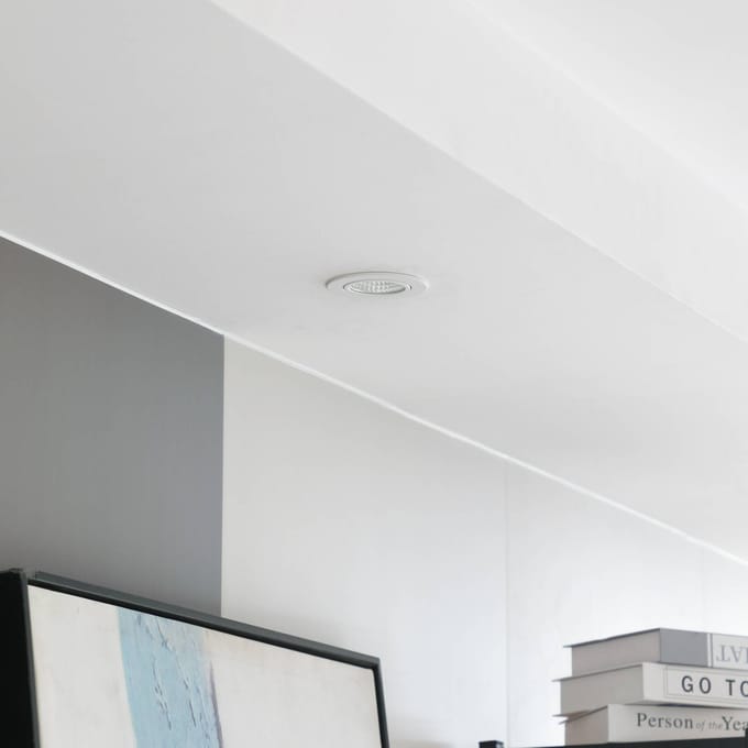 Arcchio LED downlight Zarik, wit, 4.000K