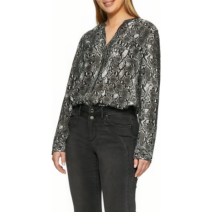 s.Oliver  Blouses Grey/black Taglia: 36 | Magliette intime Outlet | Donna | Grigio