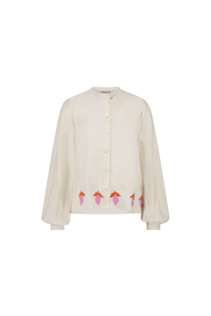 Fabienne Chapot Hester Blouse Cosy White Maat: 42 | Blouses Outlet | Dames | Wit