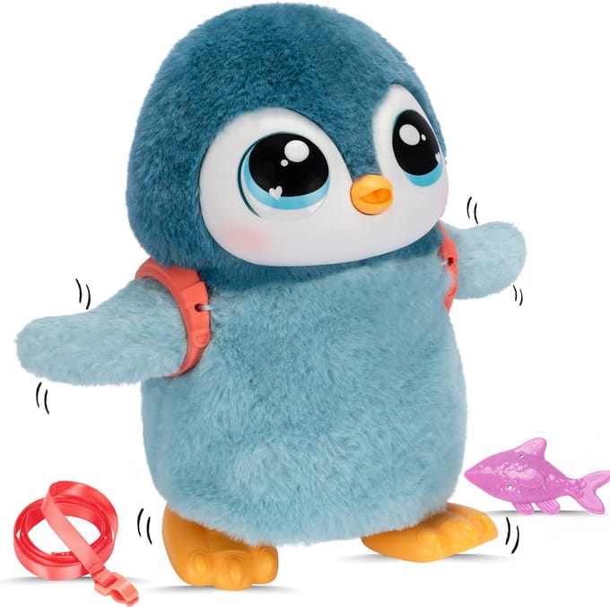 Little Live Pets My Walking Penguin Elektroniche knuffels Interactieve knuffels