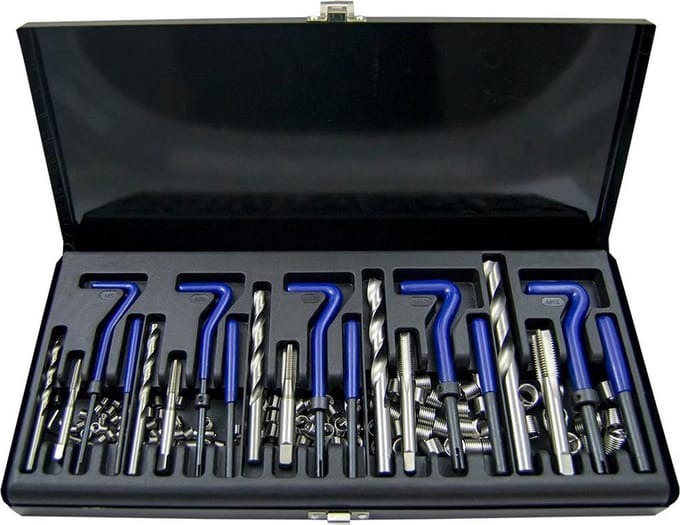 JBM Tools | schroefdraad reparatieset 115-Delig