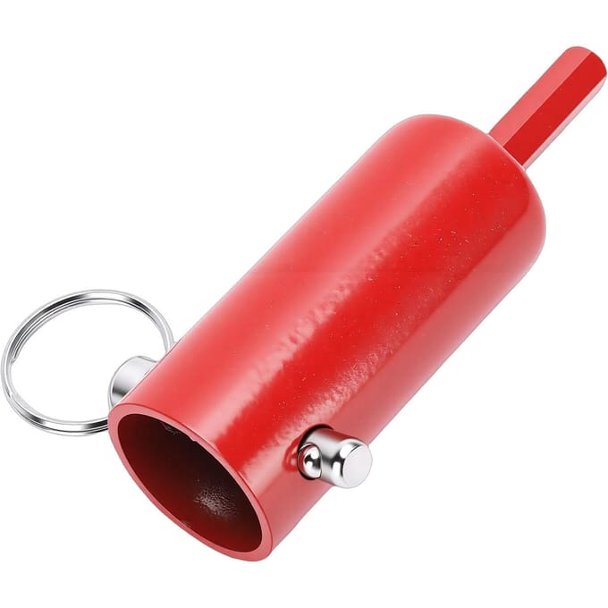 Adaptateur de Perceuse pour Cric de Remorque Outil d'Opération Rapide 10X Manivelle Robuste pour Perceuse Électrique pour Goujons de Poignée de 1 pouce
