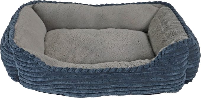 Boon Divan Corduroy Blauw - Grijs 50 x 40 cm