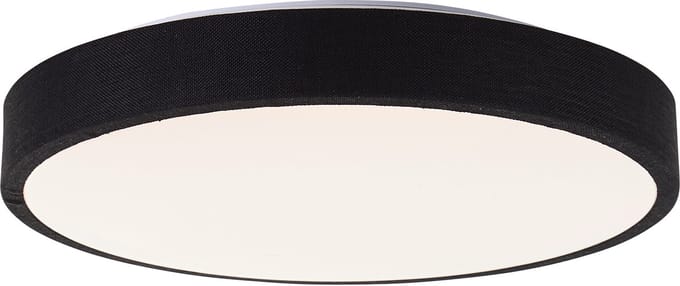 Brilliant Filiz - Plafondlamp - Ø 38,5 cm - LED 24W - 3-steps Dimbaar - Zwart/Wit