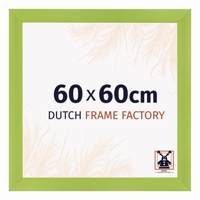 Fotolijst 60x60 cm - MDF - Groen - Praag