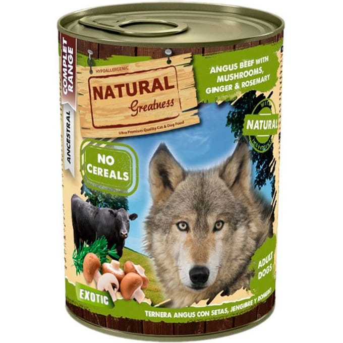 Natural greatness angus beef / mushrooms / ginger / rosemary - 400 gram