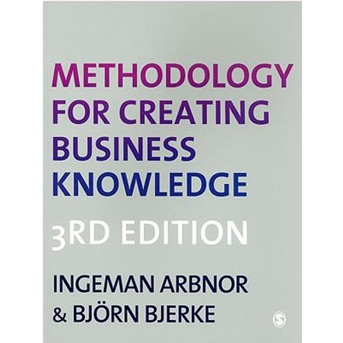 Methodology For Creating Business Knowledge - Arbnor, Ingeman