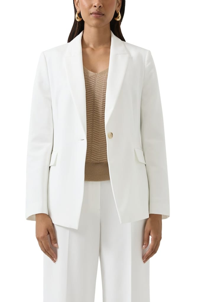 s.Oliver  Jackets Indoor Offwhite Maat: 46 | Blazers Outlet | Dames | Wit