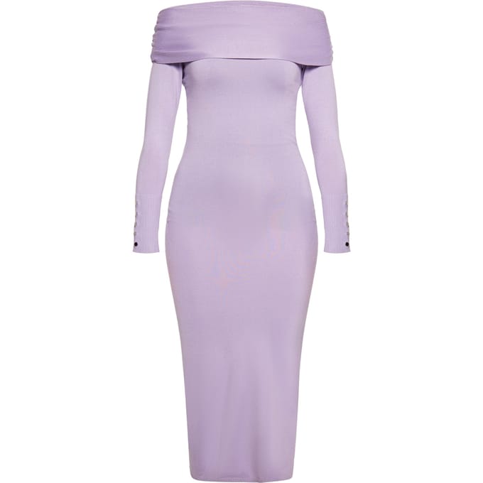 Faina Jurk Dames lavendel