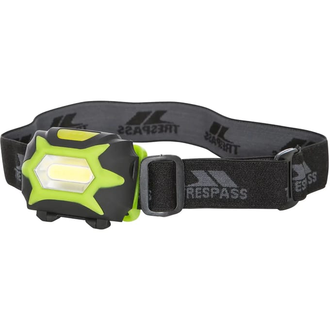 Trespass Beacon Hoofdlamp Zwart 125 Lumens