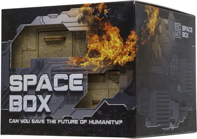 EscapeWelt - Space Box - Houten Escaperoom Breinbreker
