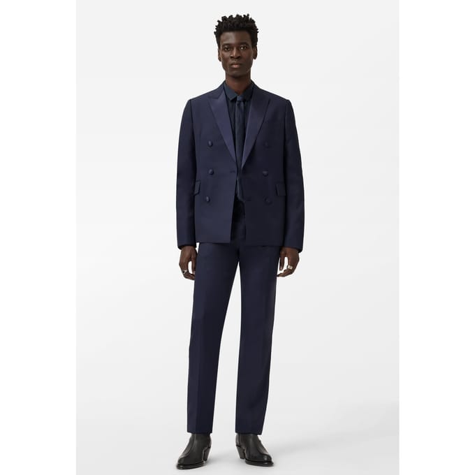 John Varvatos Dalston Tailored Pants - Separate Pants Navy Größe: 46 RG | Maßgeschneiderte Hosen Outlet | Herren | Blau