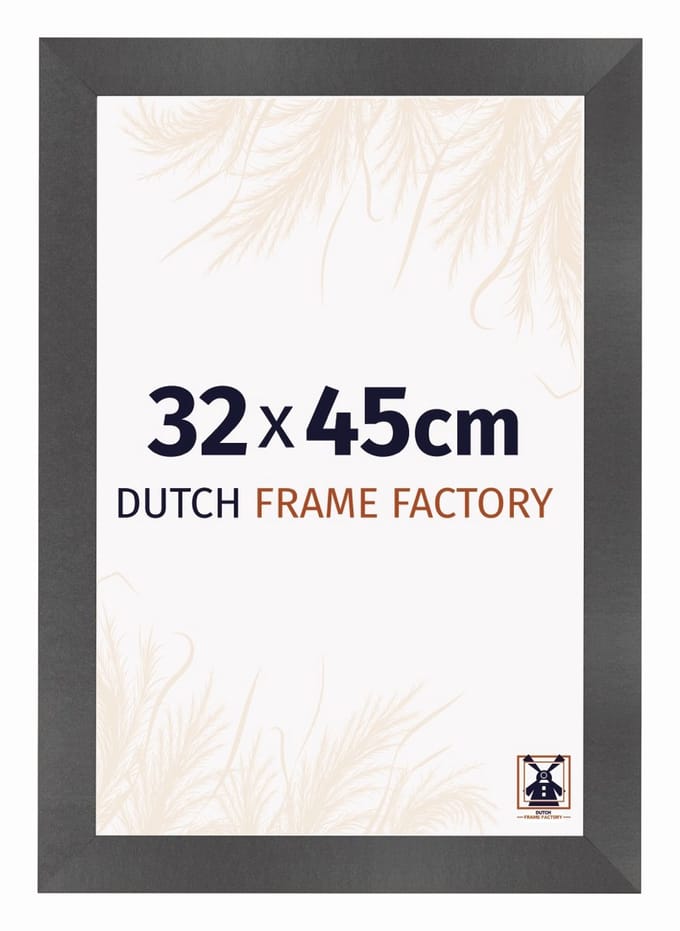 Fotolijst 32x45 cm - MDF - Zwart Mat - Praag
