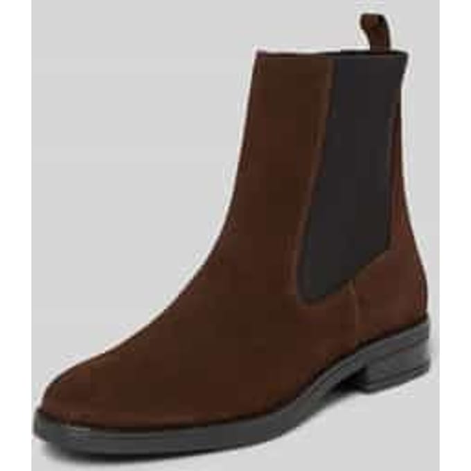 Chelsea boots met logo-applicatie, model 'Valera'
