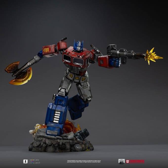 Iron Studios Transformers Optimus Prime Demi Art Scale 1/20 Scale Statue