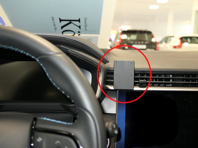 Brodit ProClip houder geschikt voor Lynk & Co 01 2021 - (Center mount)