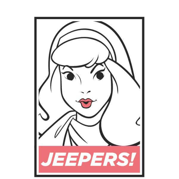Scooby Doo Jeepers! Sweatshirt - White - S
