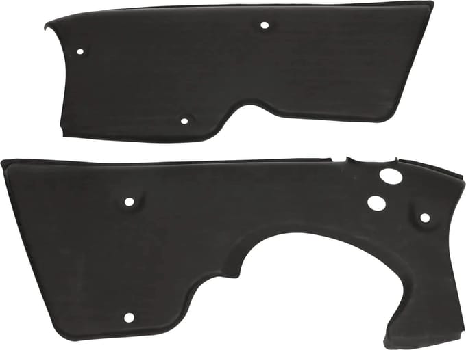 Zijkappenset zwart Mokix voor Kreidler RS 5v Super