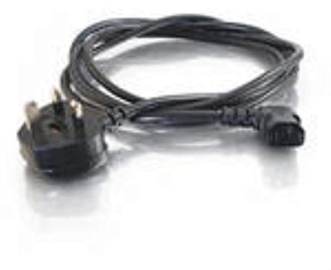 Voedingskabel 2M 90 graden IEC320C13R naar CEE 7/7