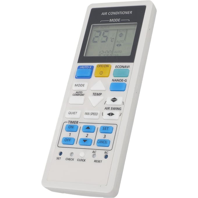 Télécommande de Climatiseur AC Télécommande de Climatisation Remplacement pour CS-RE9SKA white