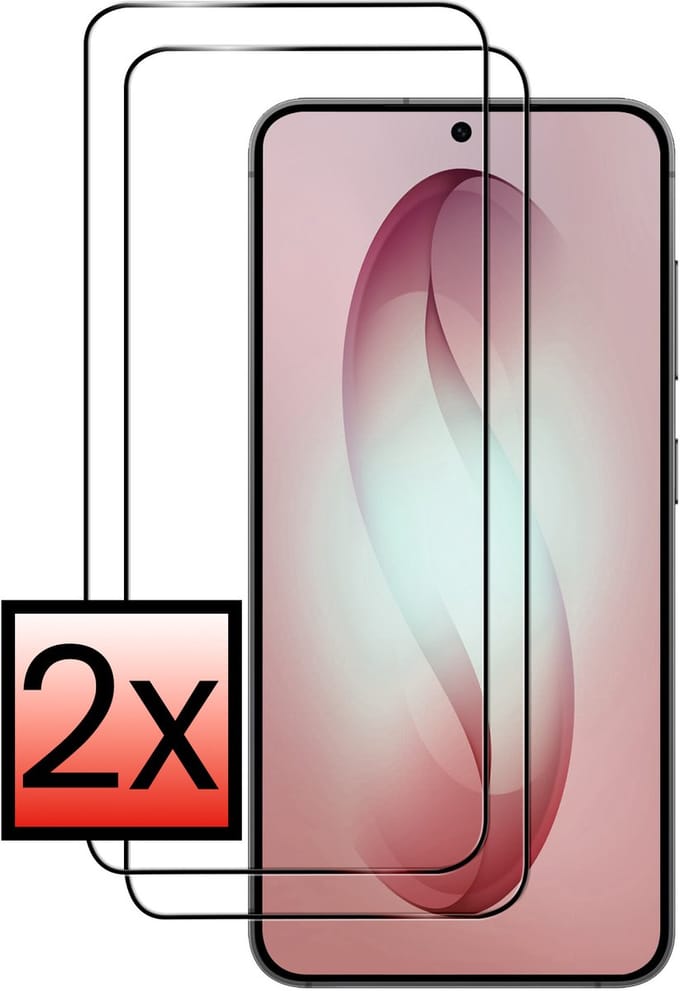 Screenprotector - 2 Stuks - Geschikt voor Samsung Galaxy S26 Plus - Full Cover - Beschermglas - Gehard Glas - Tempered Glass - Screen Protector