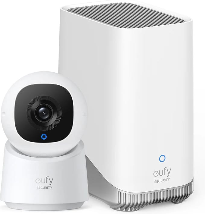 eufy Security HomeBase 3 S380 + eufy Indoor Cam C220 - Bundelvoordeel