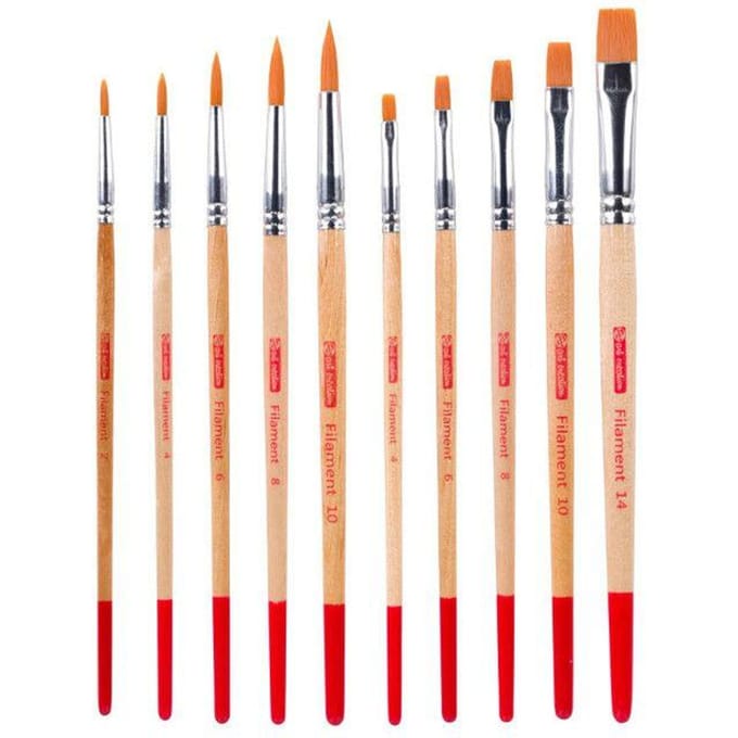 Talens Art Creation Aquarelpenselen set van 10 - polyester