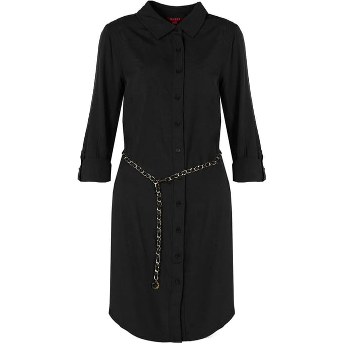 Guess jurk ES Asia Vrouw zwart
