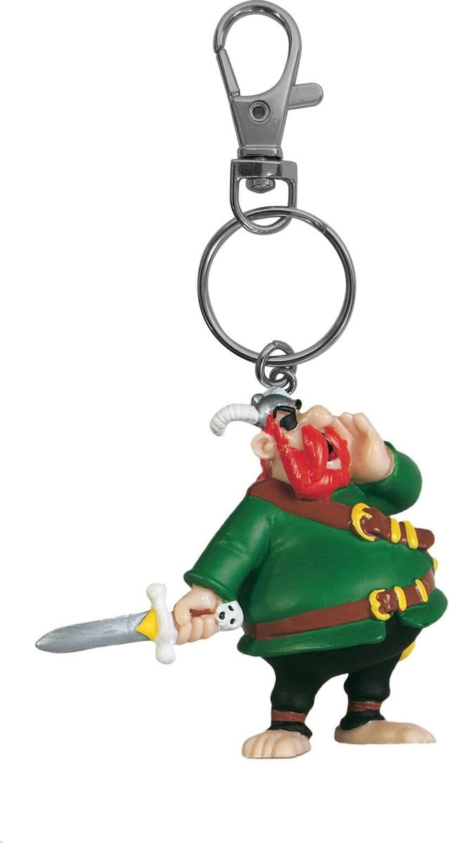 Plastoy - Astérix - Sleutelhanger Piraat Roodbaard