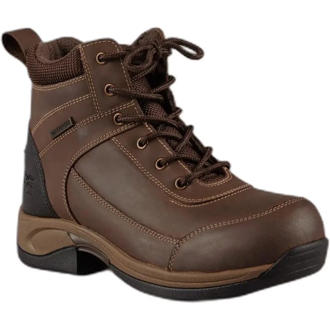 Waterdichte veterschoenen voor paardrijden Premier Equine Borelli