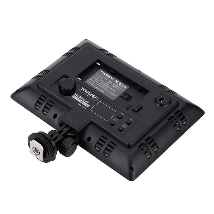 YONGNUO YN300 Luchtfotostudio SMD LED-videolamp 2000LM voor DSLR-camera white