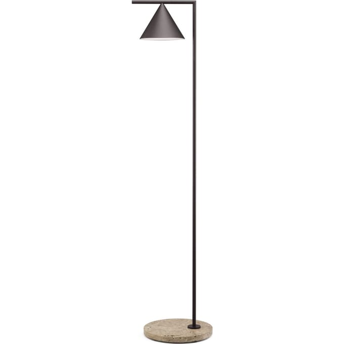 Flos Captain Flint Indoor/Outdoor staande lamp - donker bruin - 2700 K