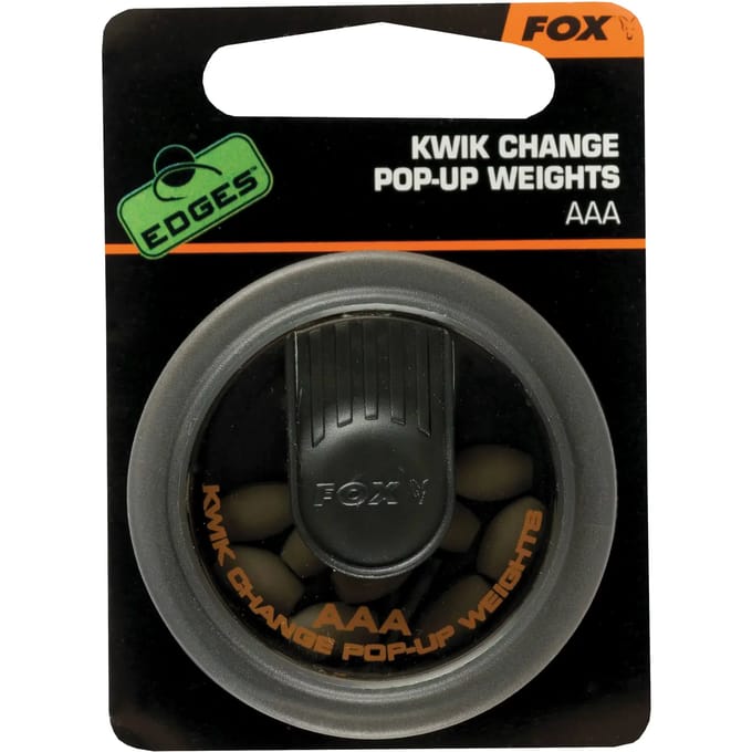 Fox Edges Kwick Change Pop-up Weight AAA - 0.81 g - 10 st.