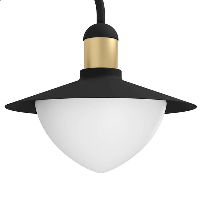 EGLO SIRMIONE Buitengebruik vloerverlichting Zwart, Goud E27