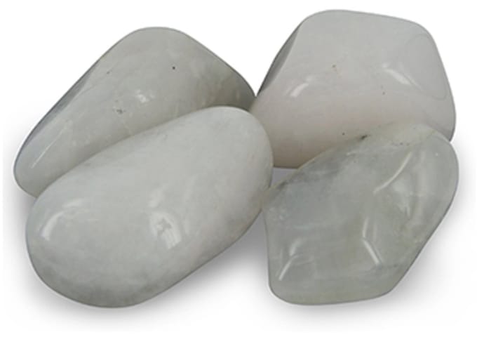 Petaliet wit trommelstenen 100 gr. (mt3)