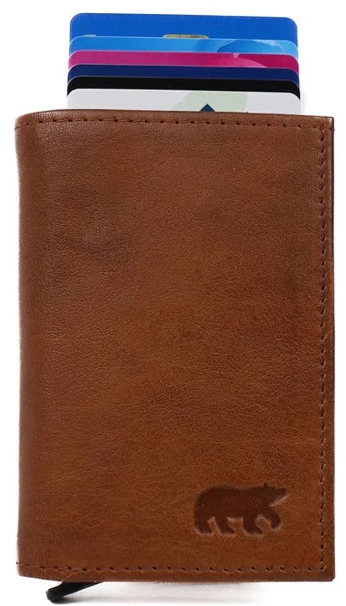Bear Design Frits CP7080 Pasjeshouder - Cognac