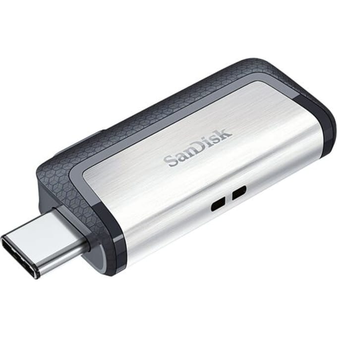 SanDisk Ultra® DualDrive USB-stick smartphone/tablet Zilver 64 GB USB-A 3.2 Gen 1, USB-C