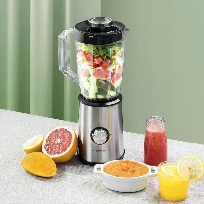 Aigostar Blender to go - Blender - Smoothie Maker To Go - Twee Drinkbekers - Baron 30RKO