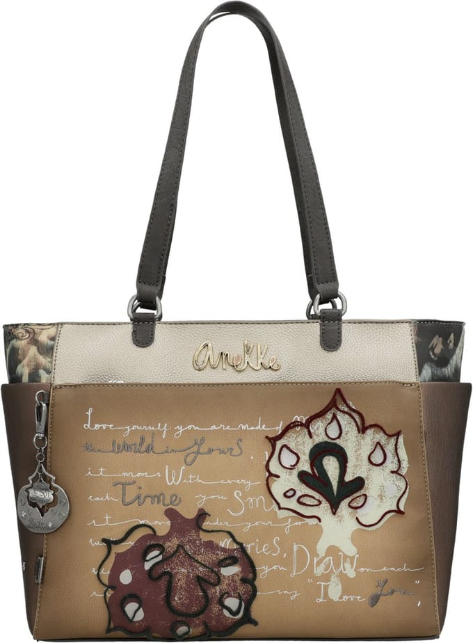 Anekke schoudertas Manifesto Shoulder Bag Multicolor veelkleurig