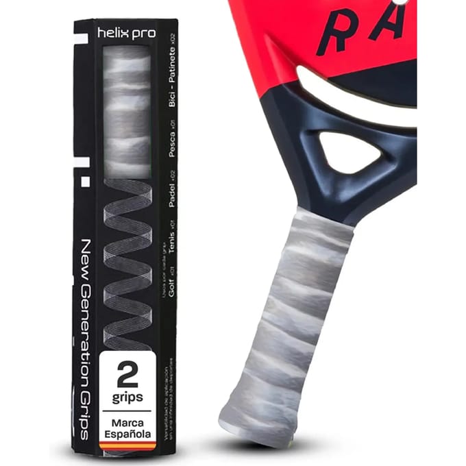 Helix Pro Padelgrip Grijs/Blanco - 30