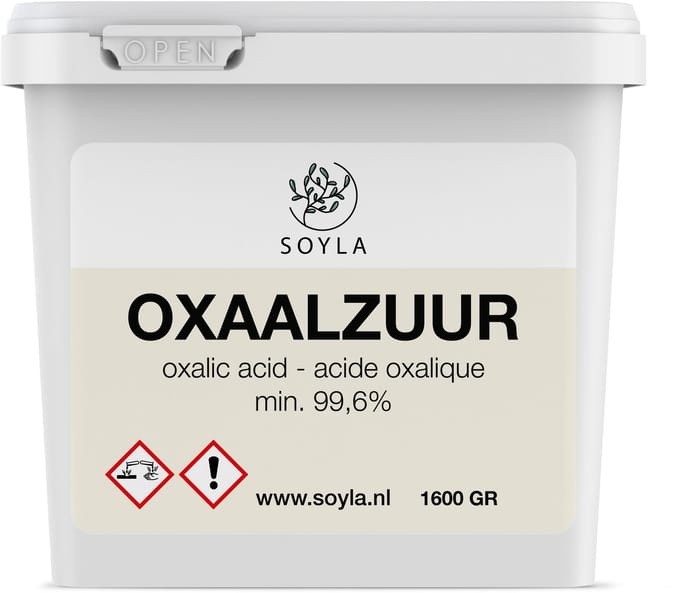 Oxaalzuur – 1600 gram – Ontkalker – Antikalk – Roestverwijderaar – Ontweringswater