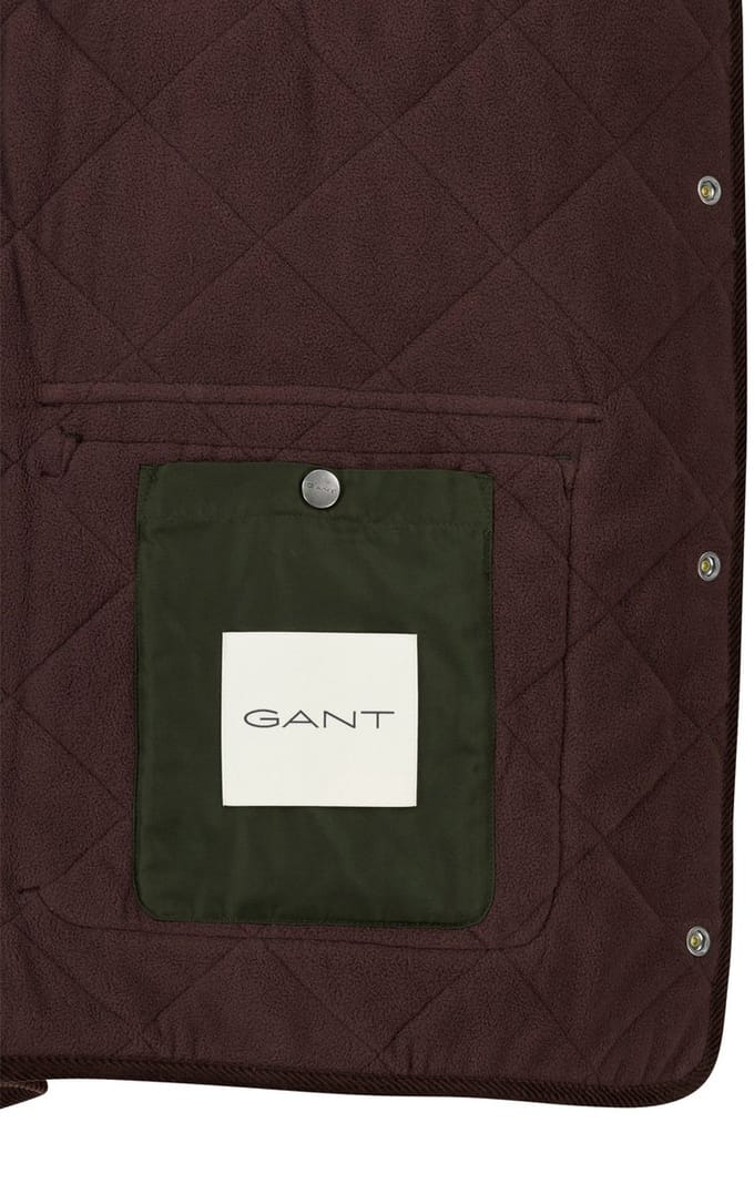 Gant tussenjas groen